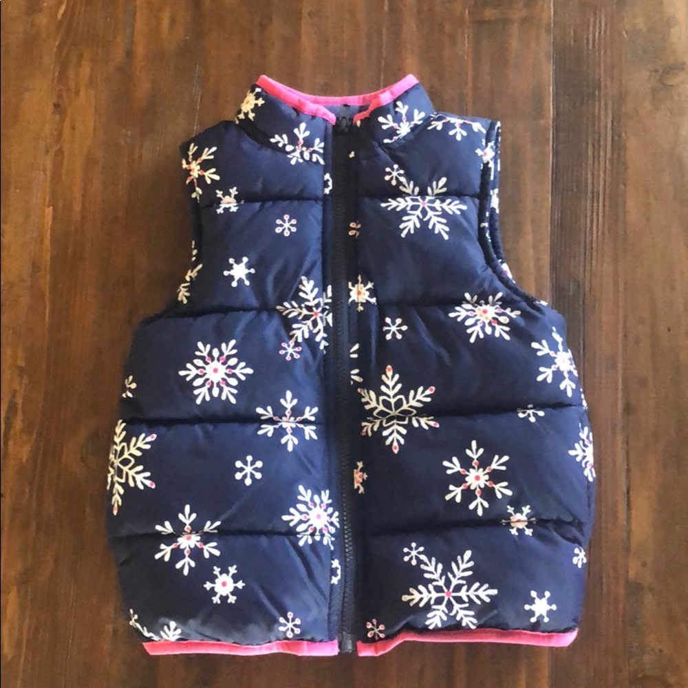 Gymboree Snowflake Vest